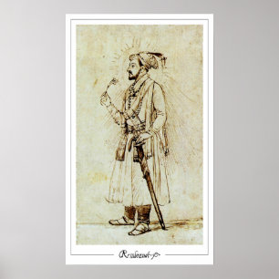 Rembrandt van Rijn Zedign konstaffisch #106 Poster