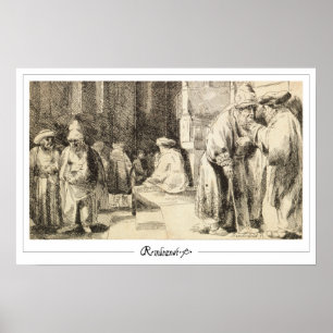 Rembrandt van Rijn Zedign konstaffisch #117 Poster