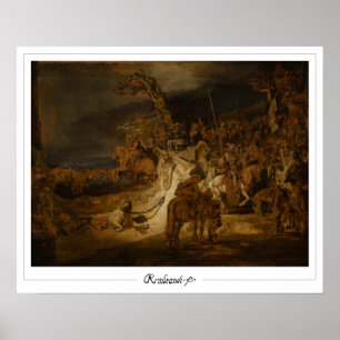 Rembrandt van Rijn Zedign konstaffisch #13 Poster