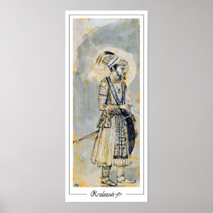 Rembrandt van Rijn Zedign konstaffisch #230 Poster
