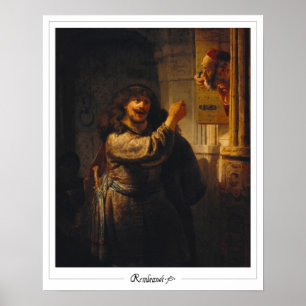Rembrandt van Rijn Zedign konstaffisch #26 Poster