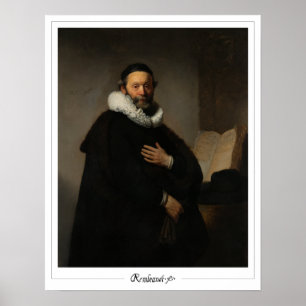 Rembrandt van Rijn Zedign konstaffisch #337 Poster