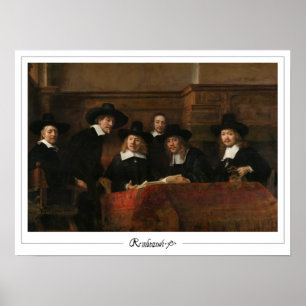 Rembrandt van Rijn Zedign konstaffisch #354 Poster