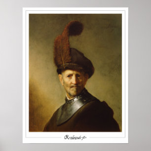 Rembrandt van Rijn Zedign konstaffisch #5 Poster