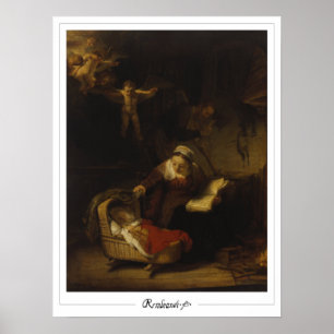 Rembrandt van Rijn Zedign konstaffisch #672 Poster