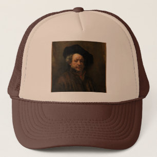 Rembrandt van Rijn's Självporträtt Fine Art Keps