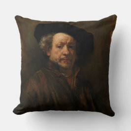 Rembrandt van Rijn's Självporträtt Fine Art Kudde