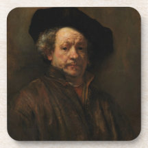 Rembrandt van Rijn's Självporträtt Fine Art