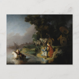 Rembrandts bortförande av Europa Vykort