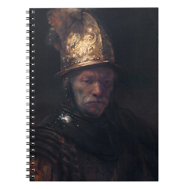 Rembrandts man i en Golden helmet Anteckningsbok (Framsidan)