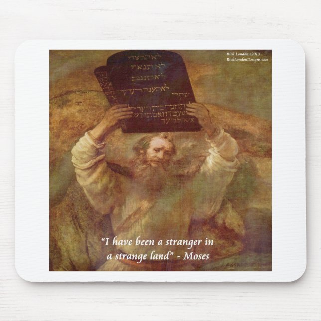 Rembrandts Moses & bibelcitat Musmatta (Framsidan)