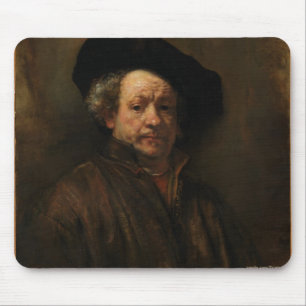 Rembrandts Van Rijn självporträttkonst Musmatta