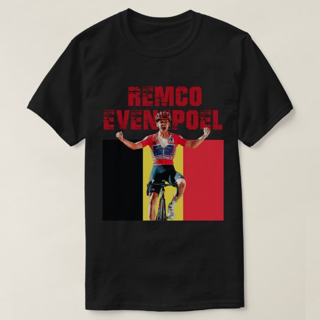 Remco Evenepoel Artwork T Shirt (Design framsida)