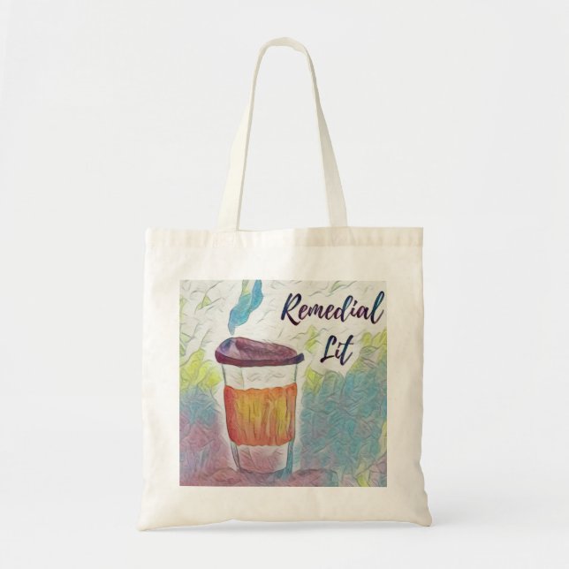 Remedial Lit Tote Original Logo Tygkasse (Framsidan)