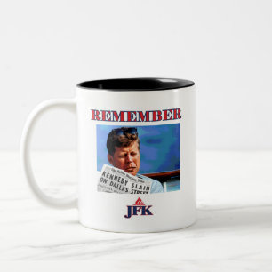 REMEDLEM JFK Två-Tonad MUGG