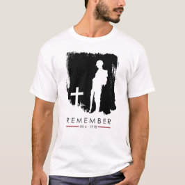 Remember 1914 - 1918 WW1 Veteran T Shirt