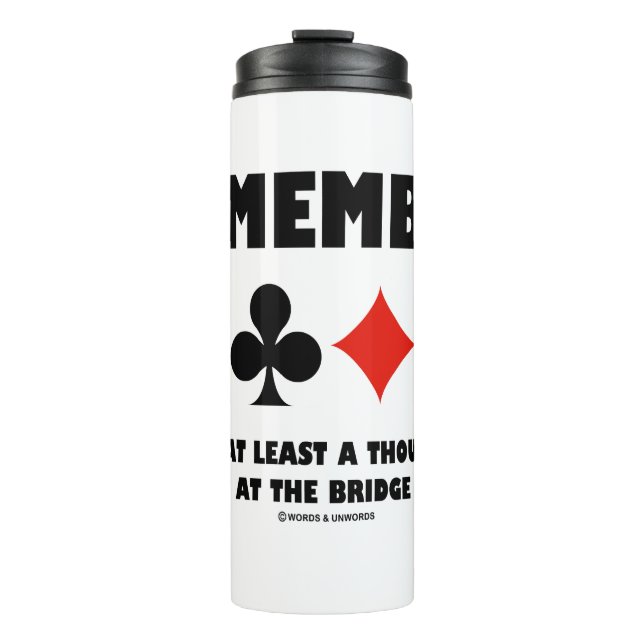 Remember At Least A Thousand Ways To Die At Bridge (Framsida)