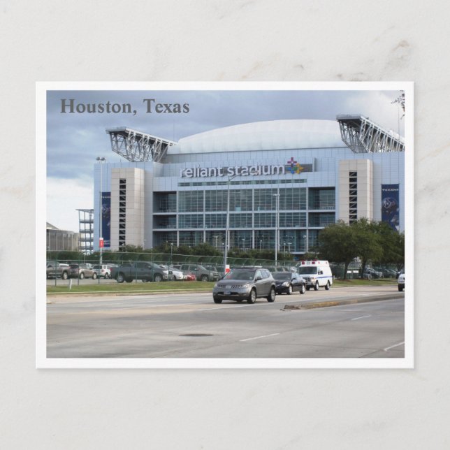 Remember Reliant Stadium Postcard Vykort (Framsida)