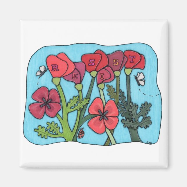 Remember the Resisters Magnet (Framsidan)