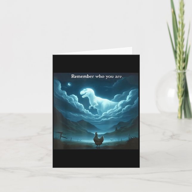 Remember Who You Are Chicken  Kort (Framsida)