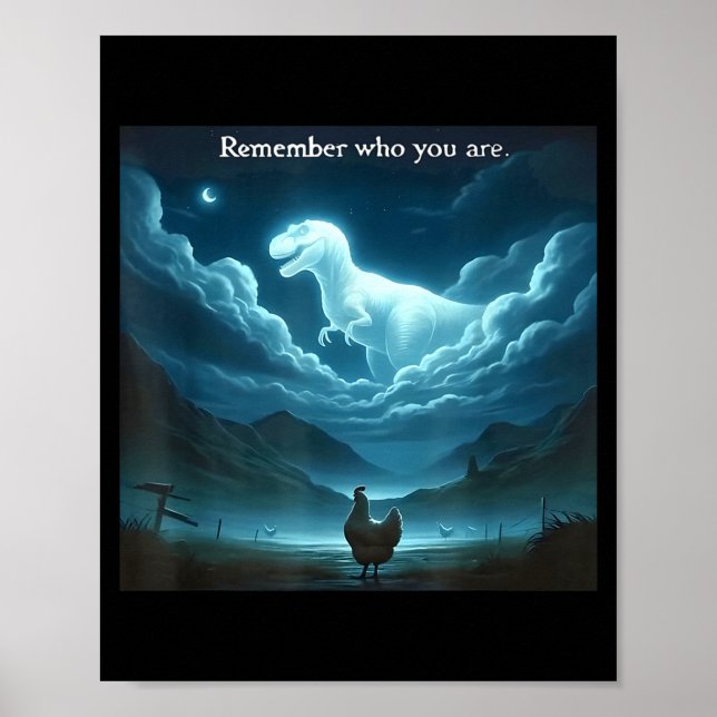 Remember Who You Are Chicken  Poster (Framsidan)