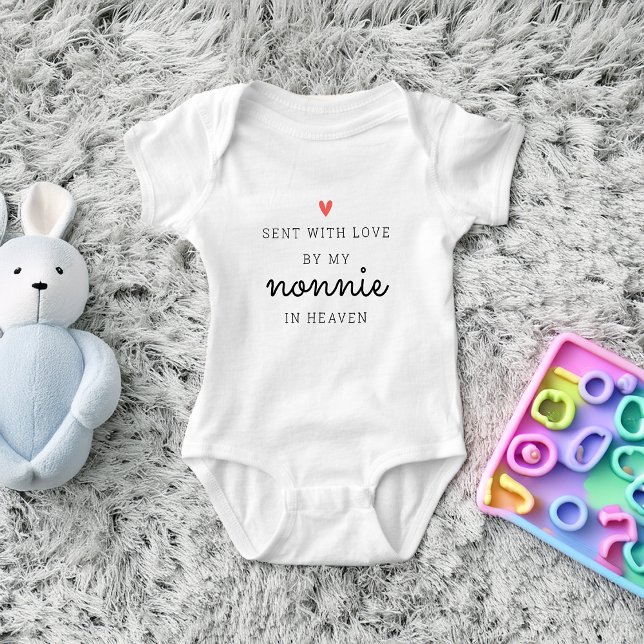 Remembrance By My Personalized In Heaven T Shirt (Remembrance By My Personalized In Heaven Baby Bodysuit)