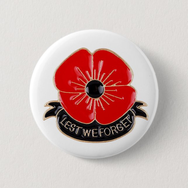 Remembrance Day Knapp (Framsida)
