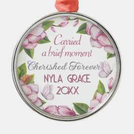 Remembrance Miscarriage, stillborn keepsake   Julgransprydnad Metall