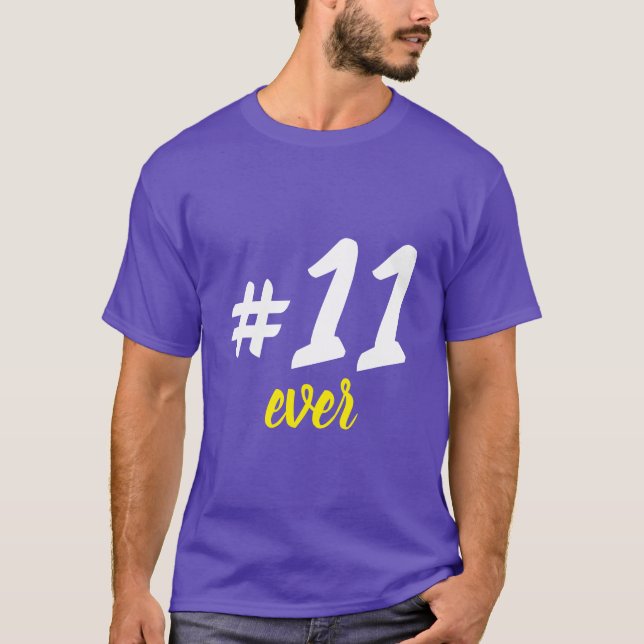 Remera #11 ever oscura t shirt (Framsida)