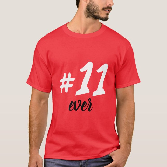 Remera #11 ever t shirt (Framsida)
