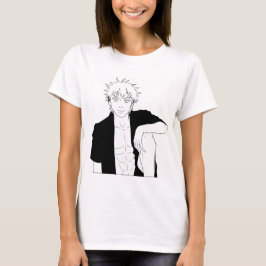 Remera Gojo Blanca T Shirt