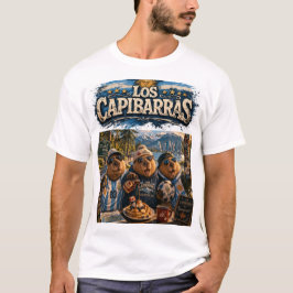 Remera Los Capibarras en Canadá T Shirt