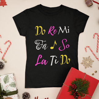 ReMi Broadway Musical Ljud från Music Jul T Shirt