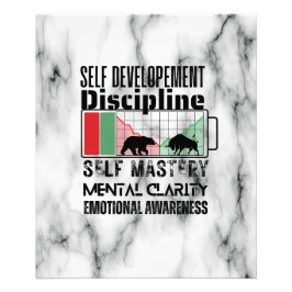 Reminder and motivation | Forex mindset | Marble Fototryck