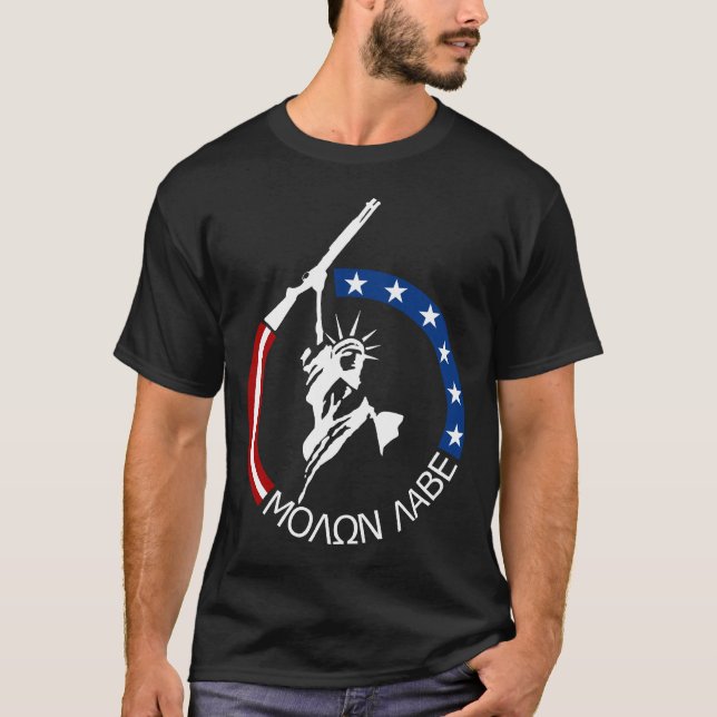 Remington 870 - MOLON LABE T-shirt (Framsida)