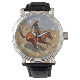 Remington: Cowboy, amerikansk cowboykonst Armbandsur