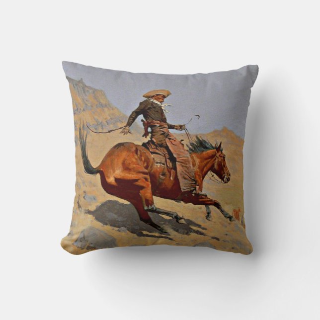 Remington - Cowboy Kudde (Framsida)
