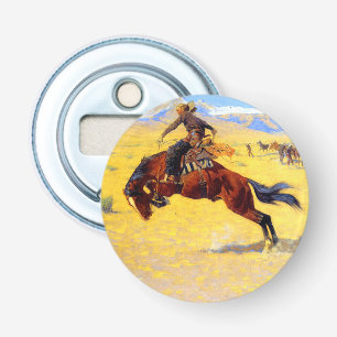 Remington Gammala västern Horse and Cowboy Flasköppnare