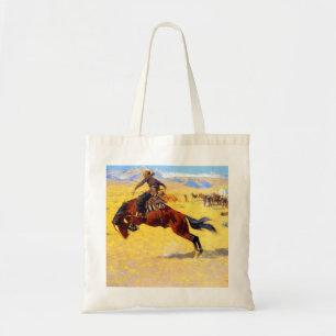 Remington Gammala västern Horse and Cowboy Tygkasse