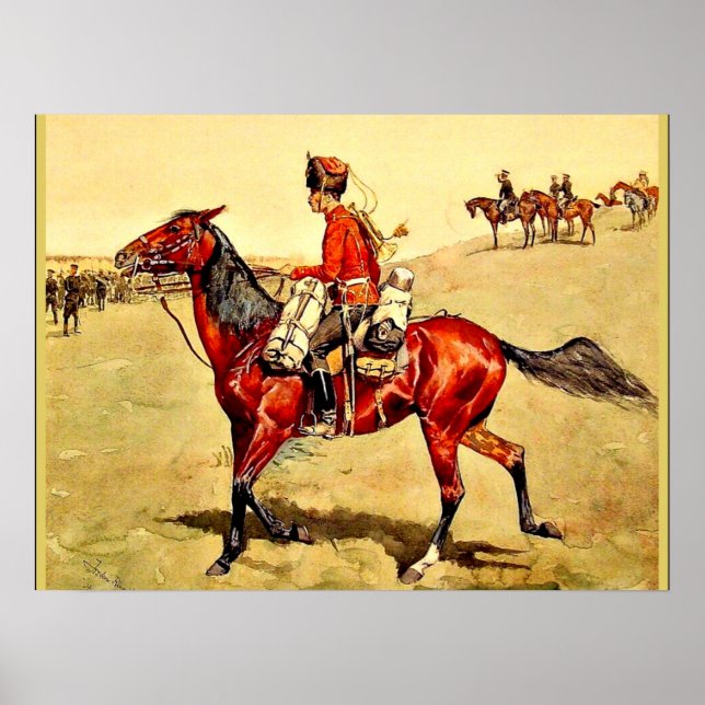 Remington - Hussar Russian Guard Corps Poster (Framsidan)