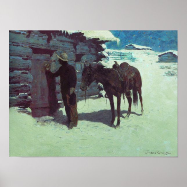 Remington The Belated Traveler Poster (Framsidan)