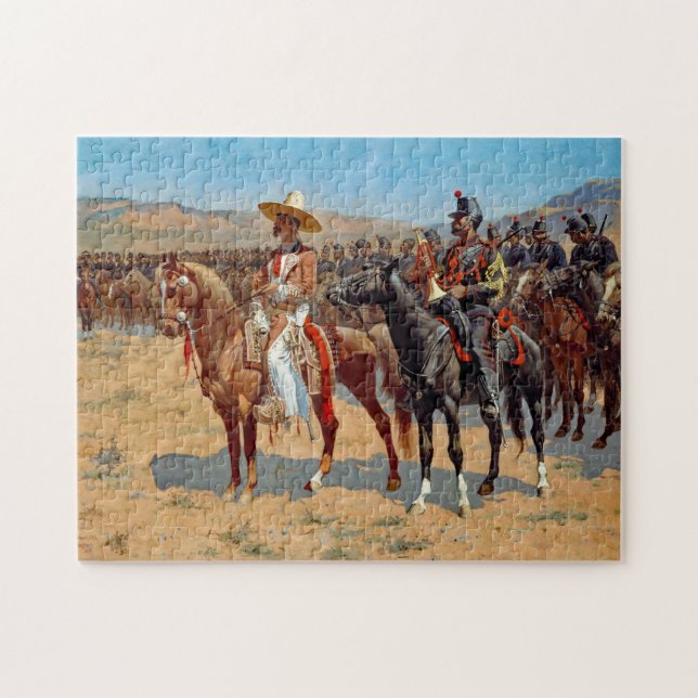 Remington the Mexican Major Painting Pussel (Horisontell)