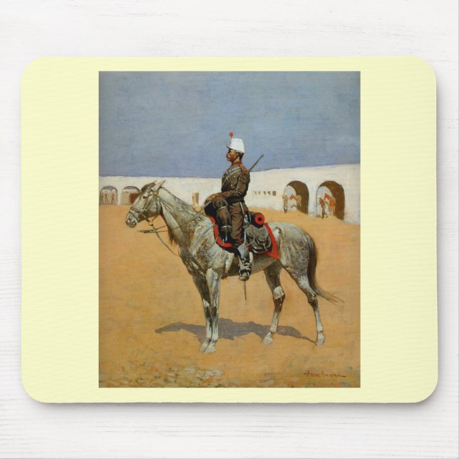 Remingtons Cavalryman of the Line, Mexiko (1889) Musmatta (Framsidan)