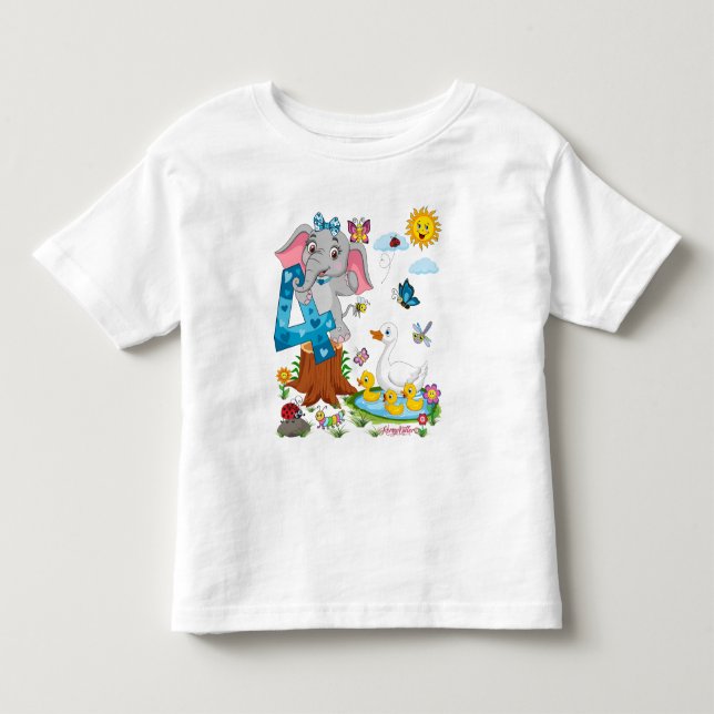 REMI'S 4E FÖDELSEDAGEN T SHIRT (Framsida)