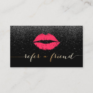 Remiss för glitter för svart för läppar för