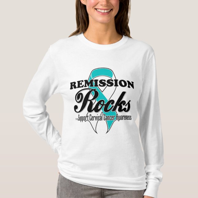 Remissionstenar - Cervical cancermedvetenhet Tee (Framsida)