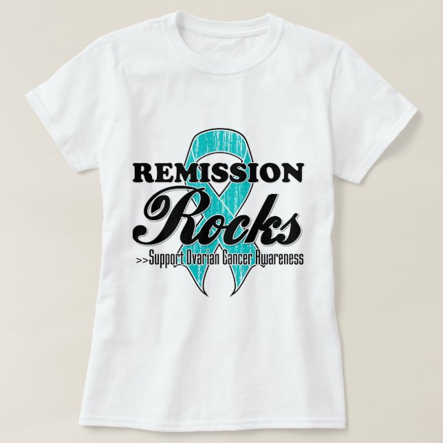 Remissionstenar - Ovarian cancermedvetenhet T Shirt (Design framsida)