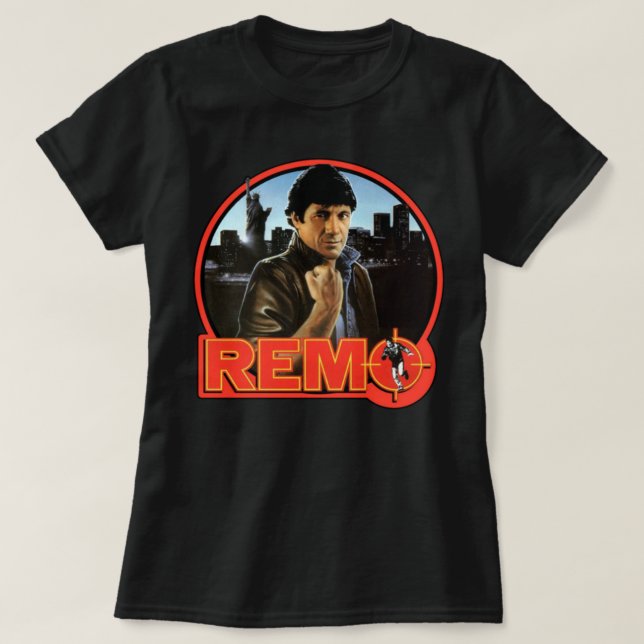 Remo Williams Classic T Shirt (Design framsida)