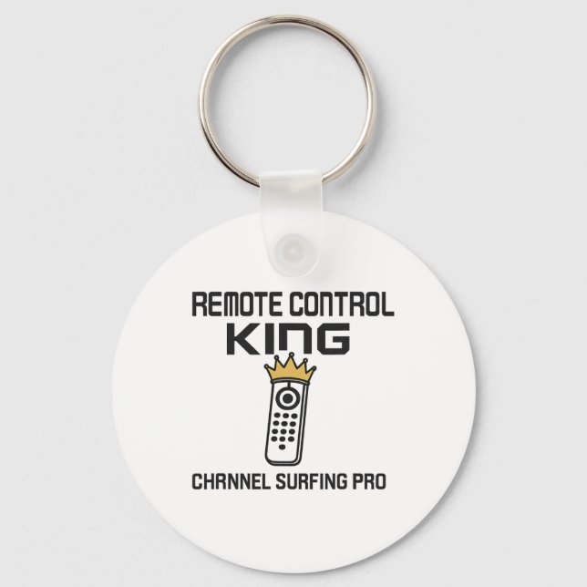 Remote Control King (kanal Surfing Pro) Grafik  Nyckelring (Framsida)