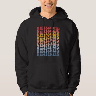 Remscheid City Groovy Retro Hoodie